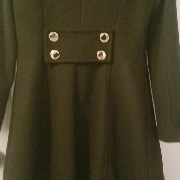 3/4 length black coat - Picture 4 of 4
